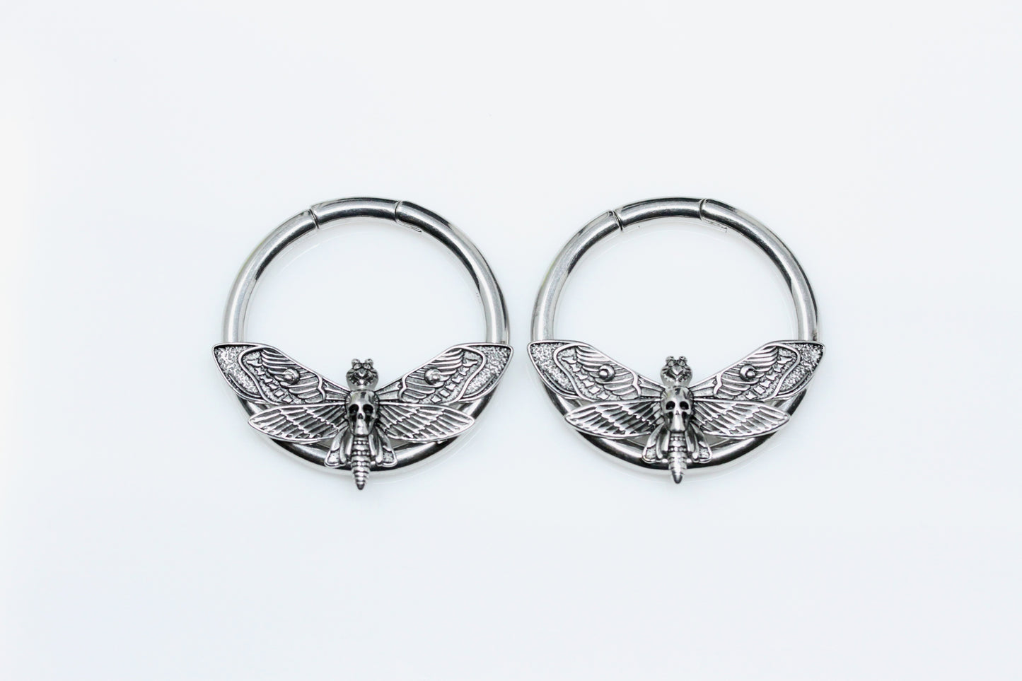 Death Moth Ear Weights (Pair) - PSS182