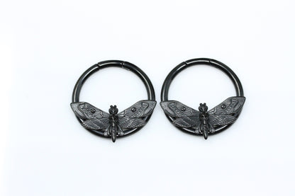 Death Moth Ear Weights (Pair) - PSS182