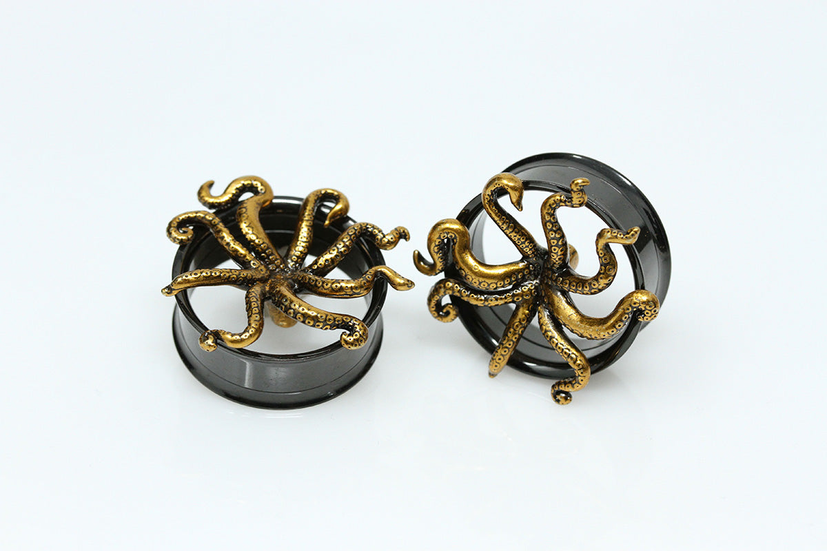 Octopus Tentacle Stainless Steel Tunnels - PSS233