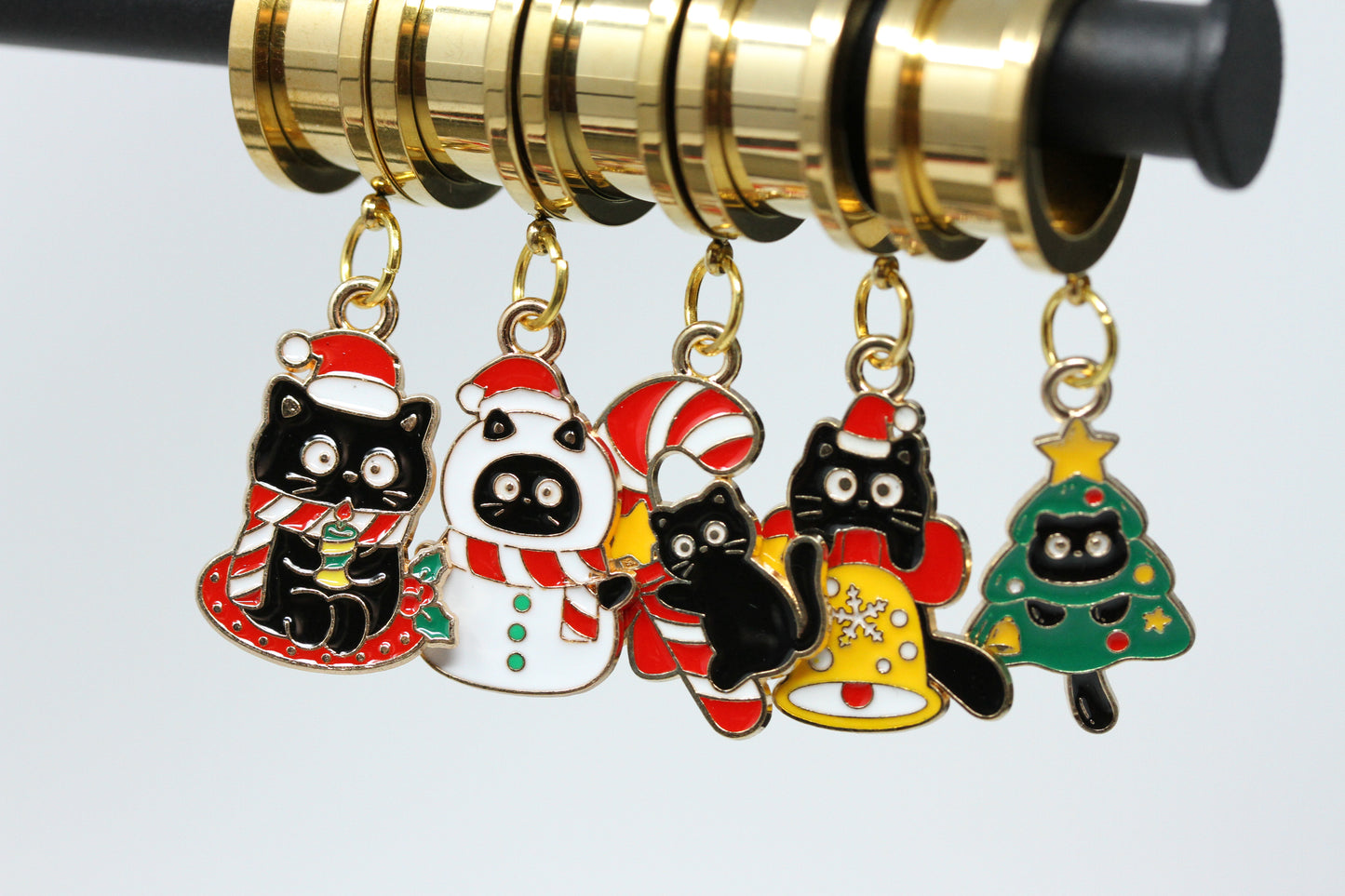 Mystery Holiday Kitty Danglers - (Pair) - TF151