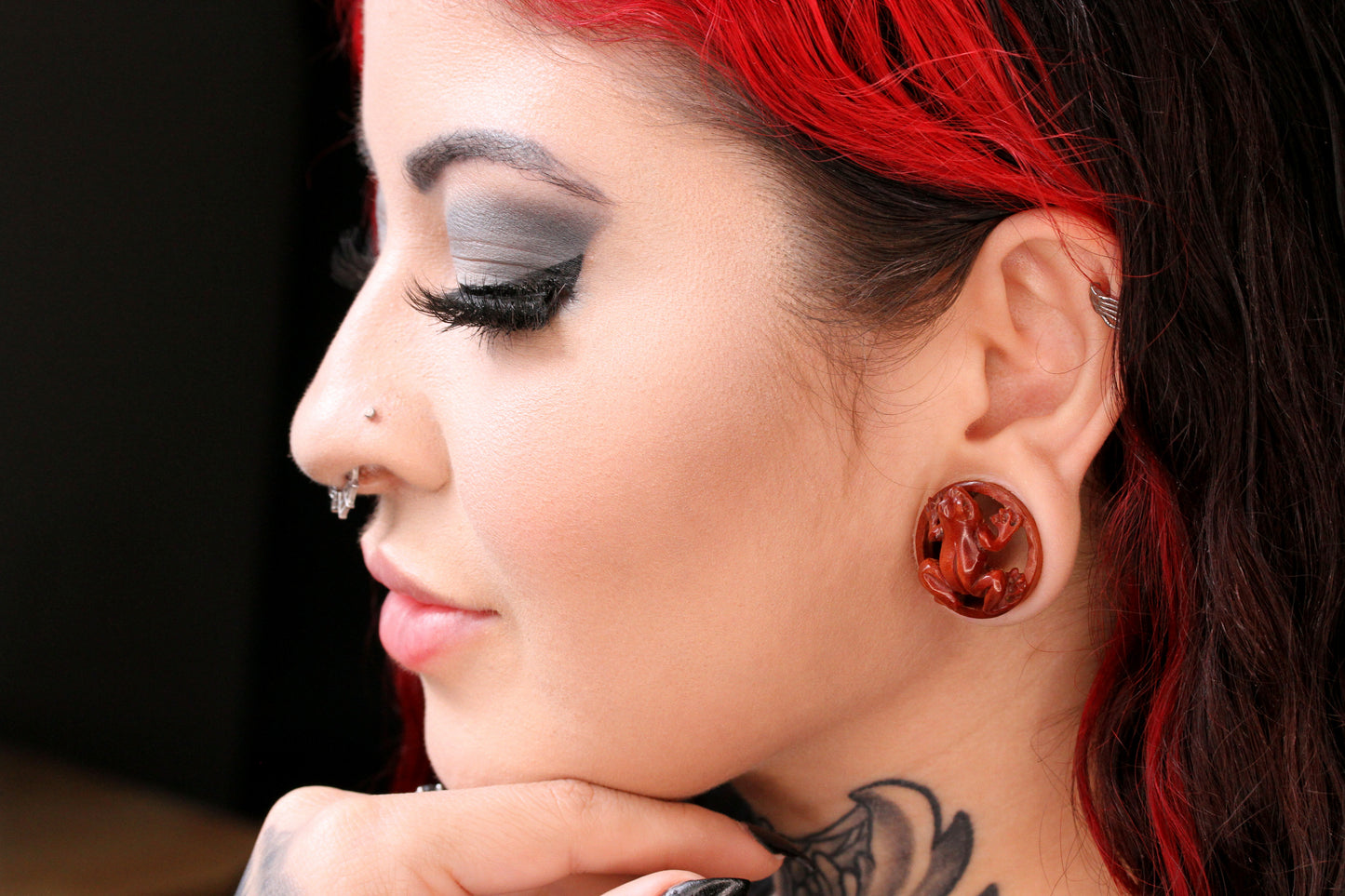 gauged ear frog plugs