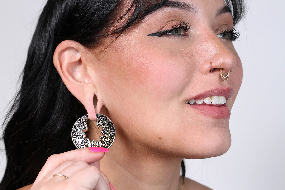 Doubloon Ear Weights (Pair) - PSS202