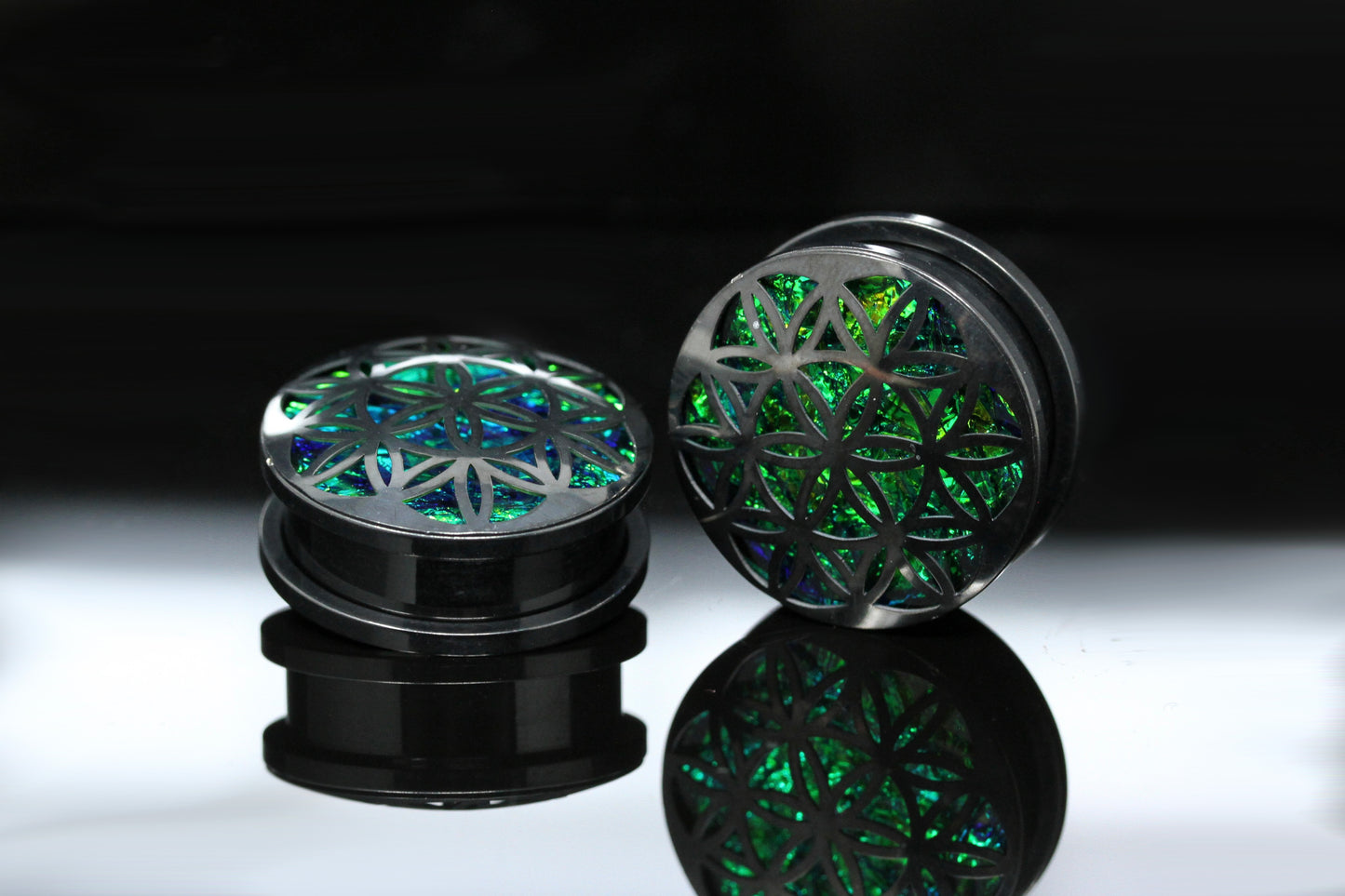 Abyss Stainless Steel Plugs (Pair) - PSS242