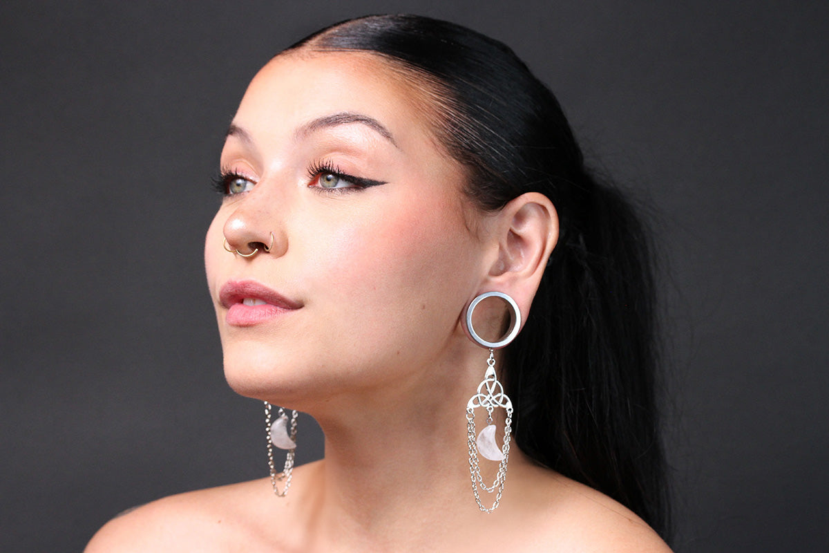 Calliope Danglers - Screw on Tunnel (Pair) - TF143