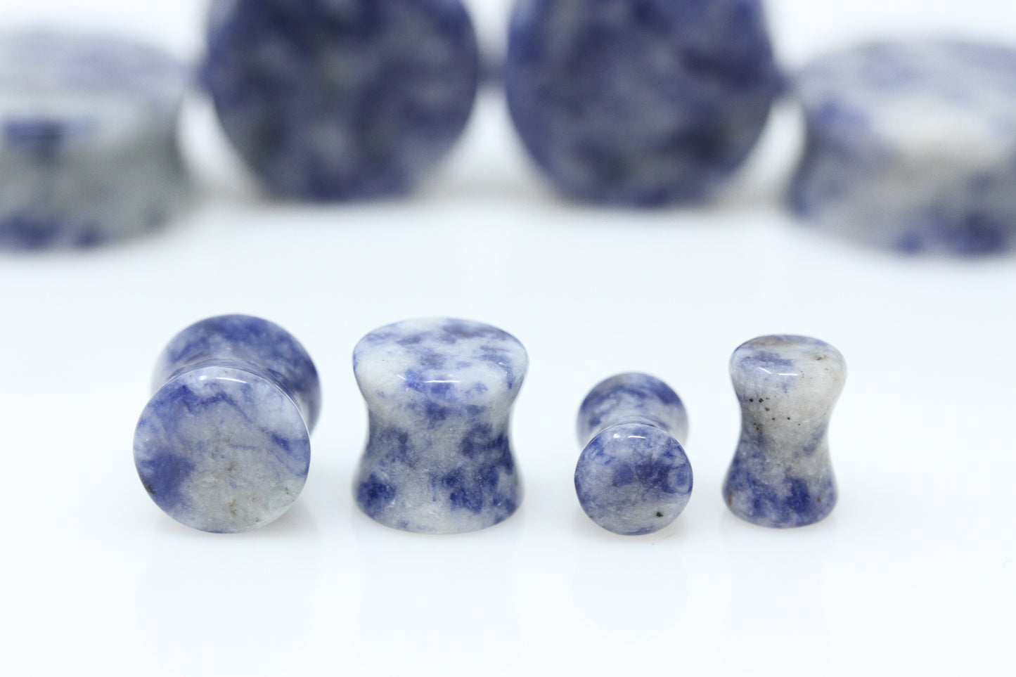 Sodalite Stone Plugs - Group 1