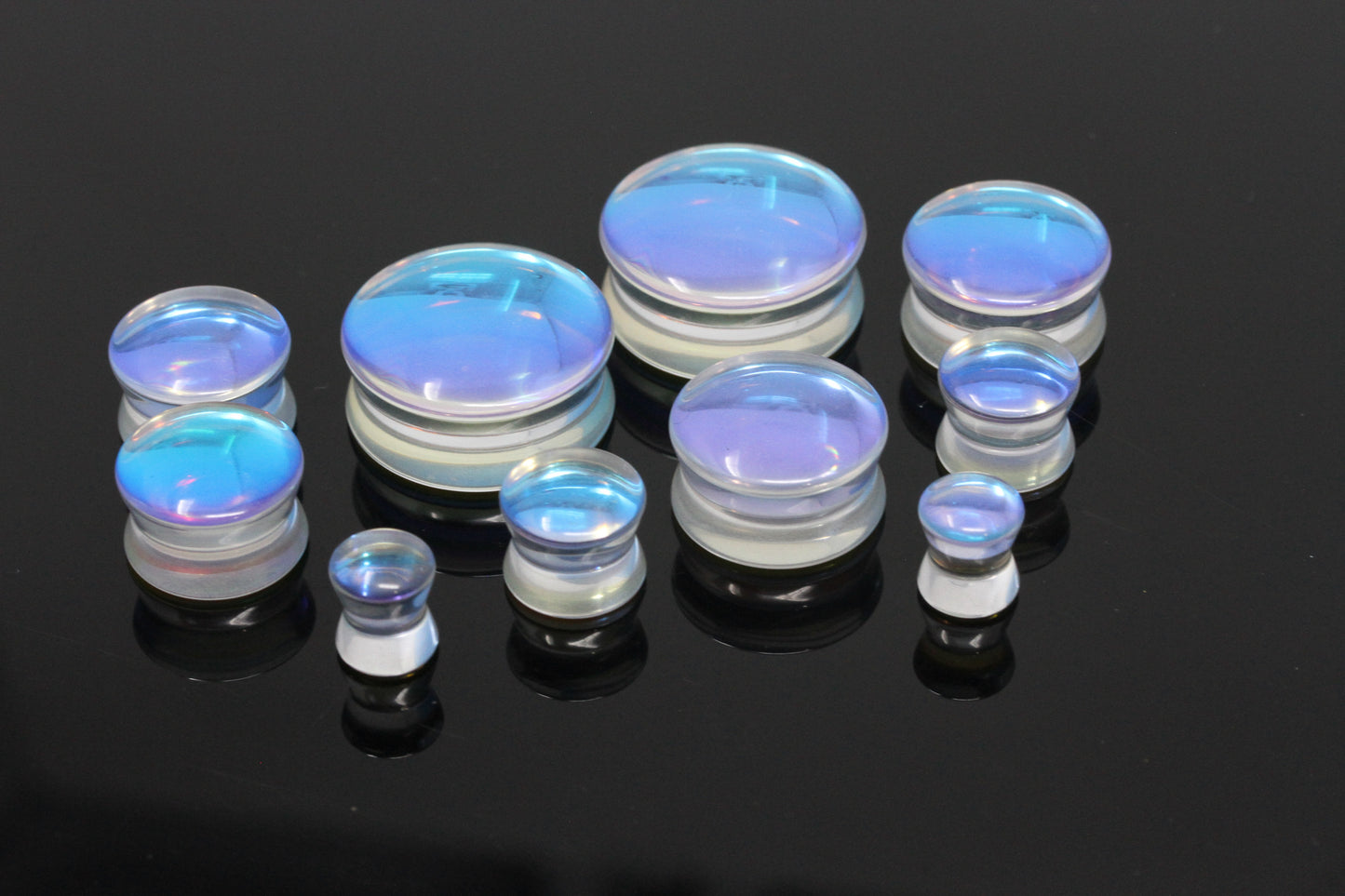 Unicorn Poop Glass Plugs - (Pair) - PH82