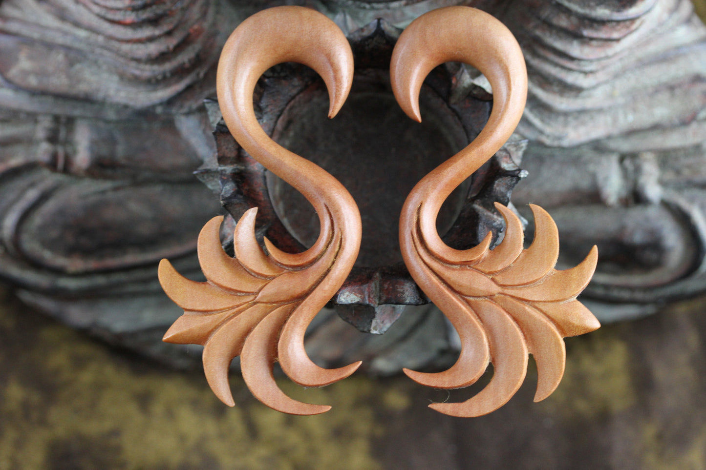 Wood Hanger Plugs - Pair 3