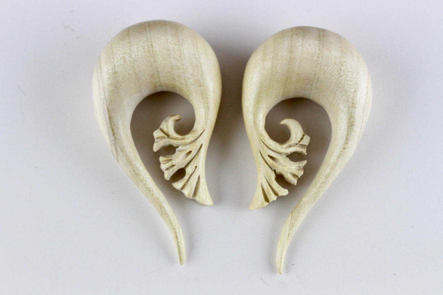 Light Wood Hanger Plugs - Pair 5