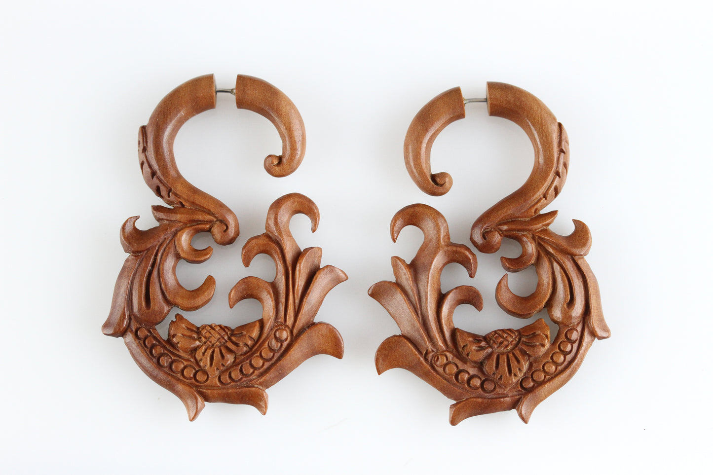 Sawo Wood Hanger Plugs - Fake Gauge