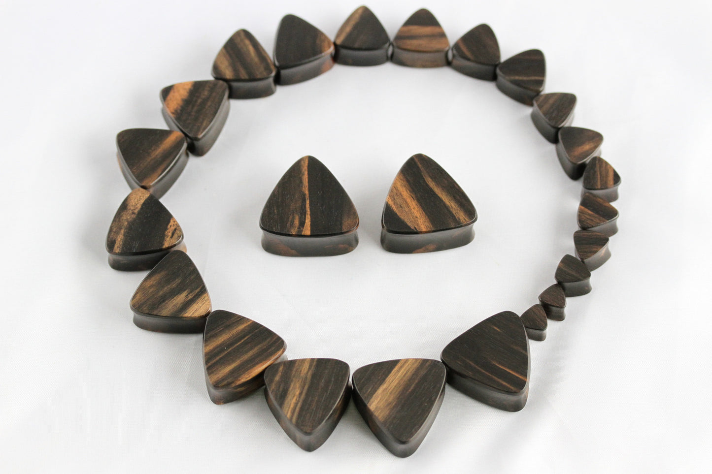 Wood Triangle Plugs - Group 1