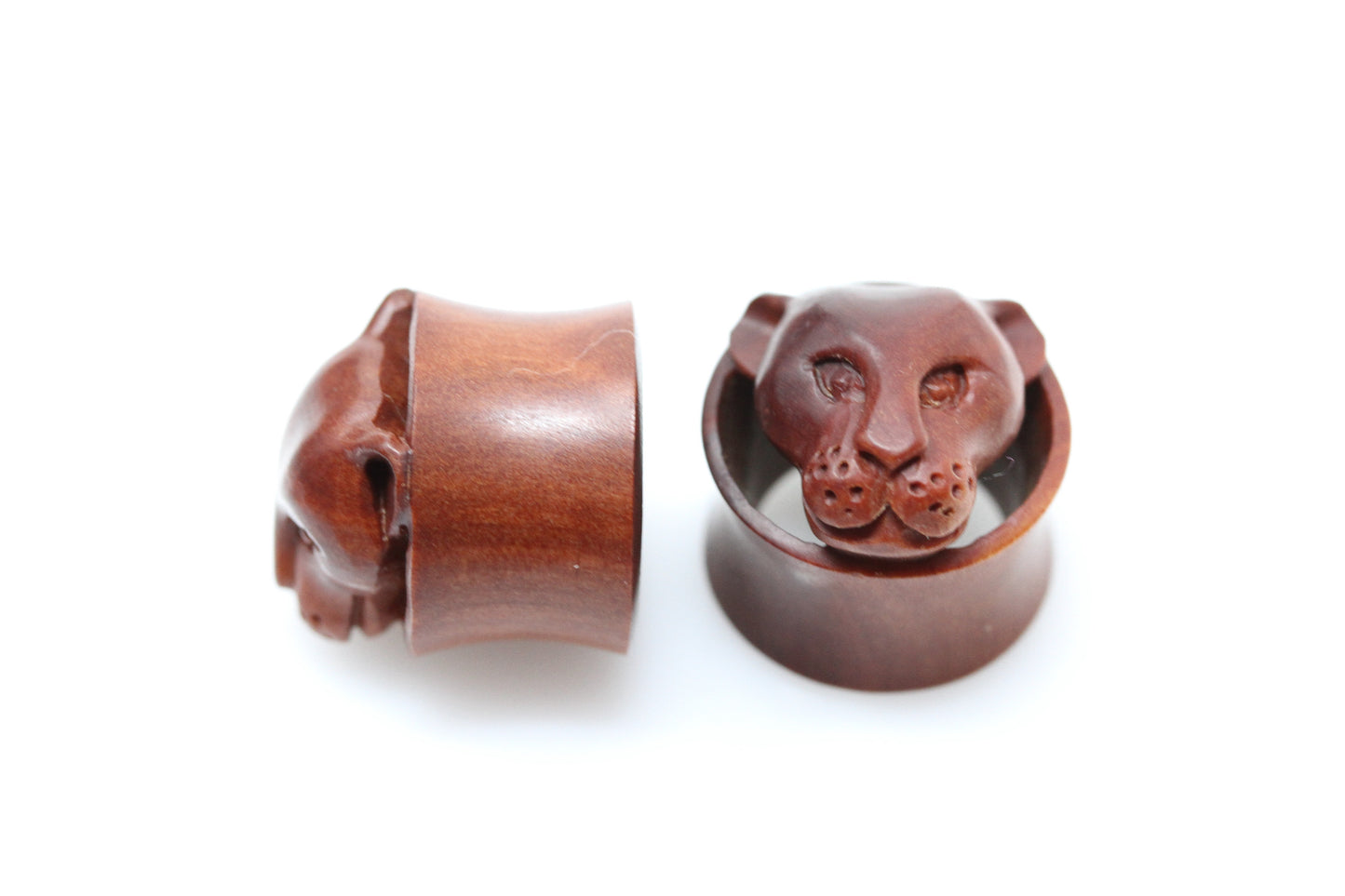 Queen of the Jungle Lioness Wooden Tunnels - (Pair) - PA102