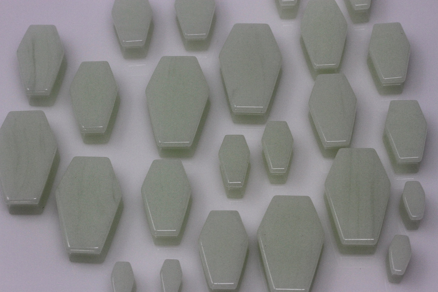 Radioactive Coffin Plugs - Glow in the Dark Coffins - PH89