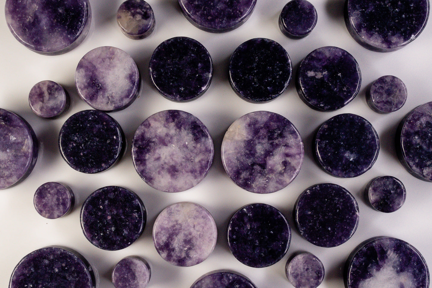 Moondevite Plugs for Stretched Ears (Pair) - PH153