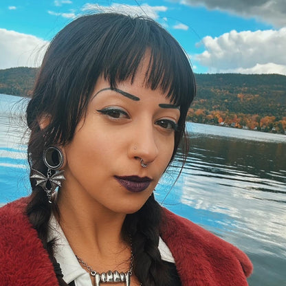 Bat Danglers - Screw on Tunnel (Pair) - PSS196