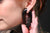 gauged ear hanging horn