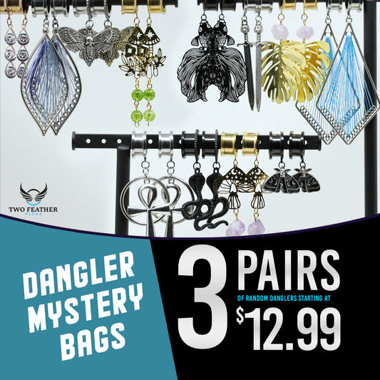 Dangler Mystery Bag - 3 Pairs of Random Danglers - GBDANGLER