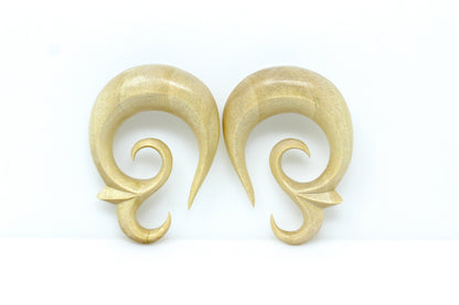 Wood Plug Hangers (Pair) - E002