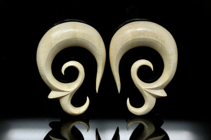 Wood Plug Hangers (Pair) - E002