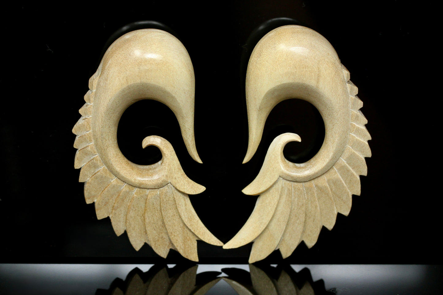 Wood Wings - Hanging Plugs (Pair) - E003