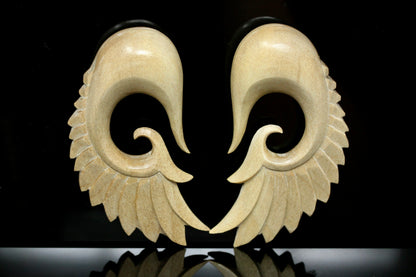 Wood Wings - Hanging Plugs (Pair) - E003