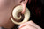 Carved Wooden Ear Spirals - Wood Spirals(Pair) - E008