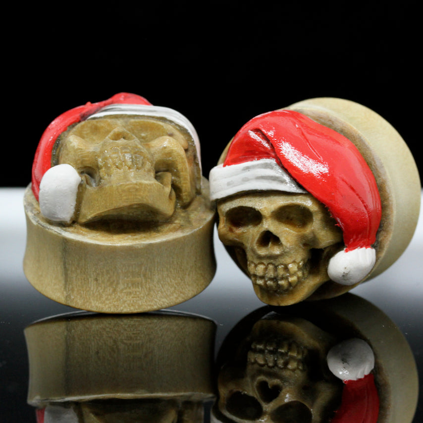 Santa Skull plugs
