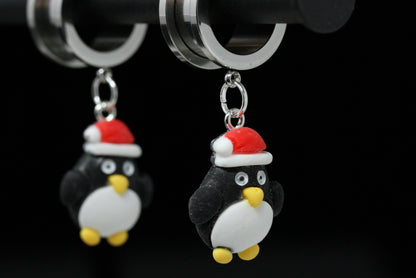 Christmas Penguin Danglers (Pair) - TF116