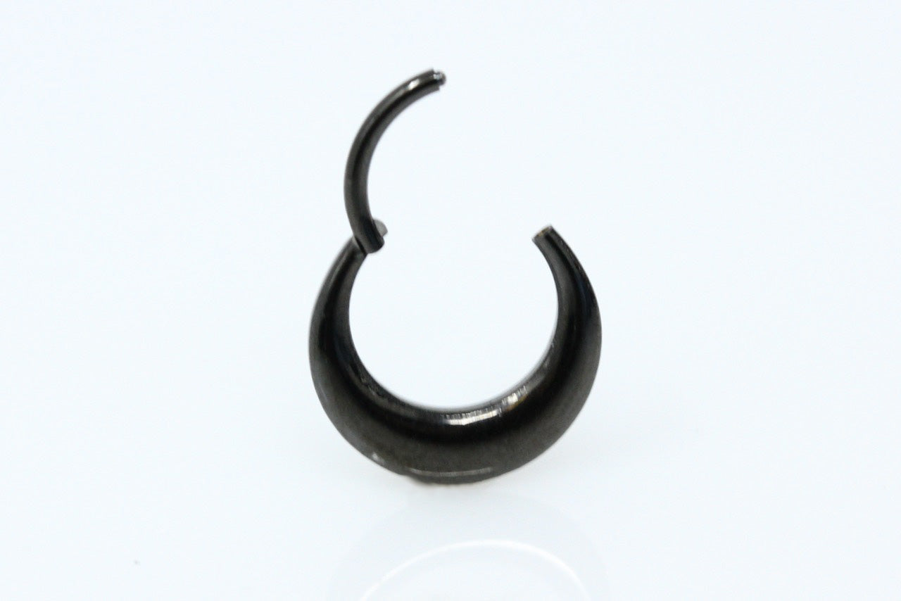 black fish hook septum Dr.Fish 30 Pack Fishing Circle 3X Strong in-Line Live Bait Hook Nickel Sharp Non-Offset Wide Gap Saltwater Mackerel Striper Catfish Bass Tuna Freshwater #1/0 : Sports & Outdoors 10mm inner diameter 1.2mm (16G) 6G 8G 10G 12G Black