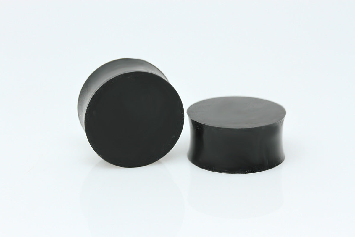 black silicone plugs