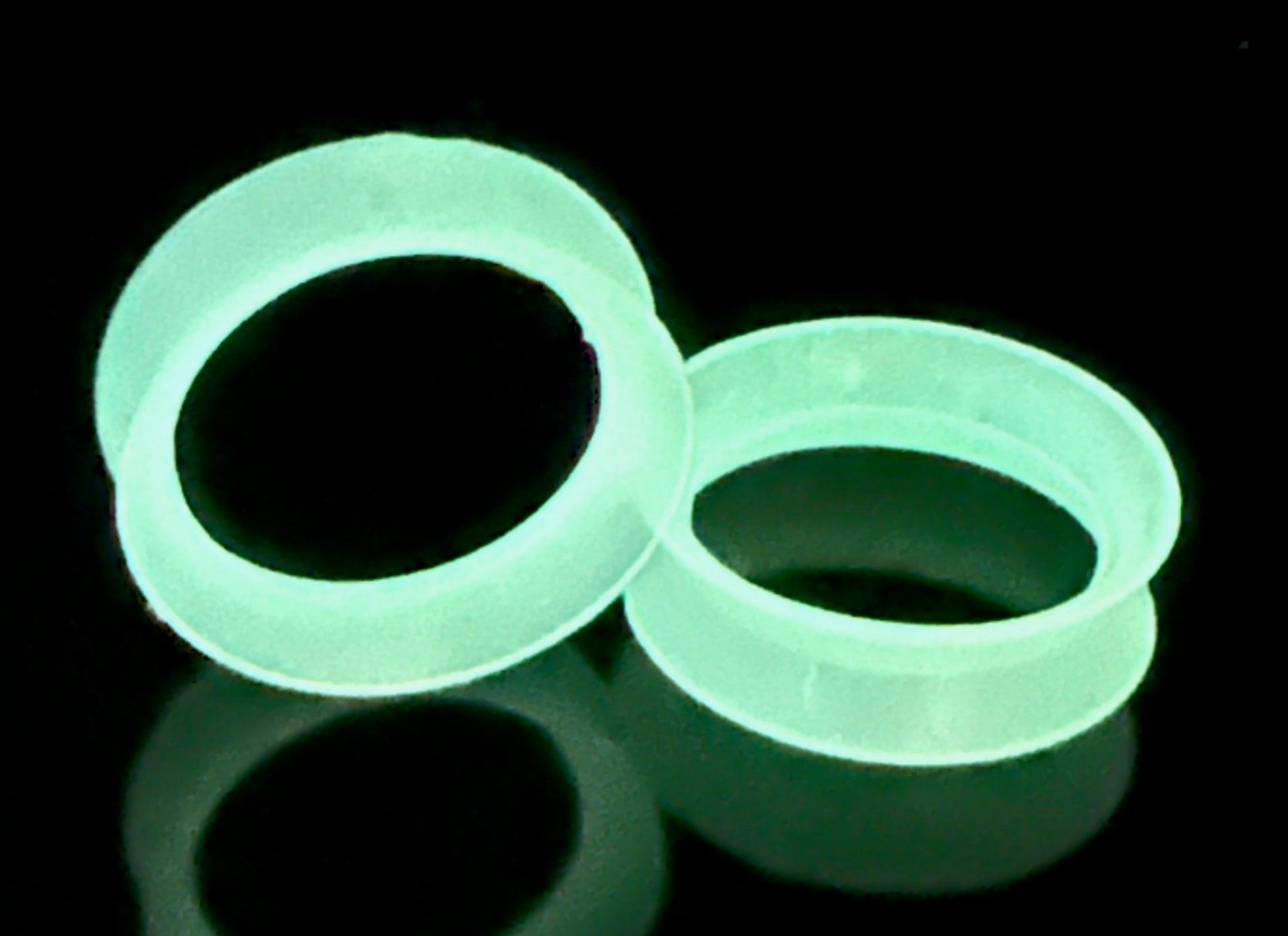 glow in the dark silicone ear skins