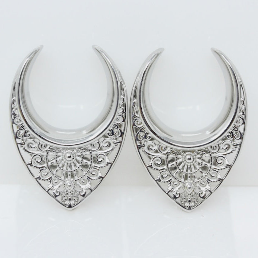 Ventress Black Steel Saddles (Pair) - PSS54