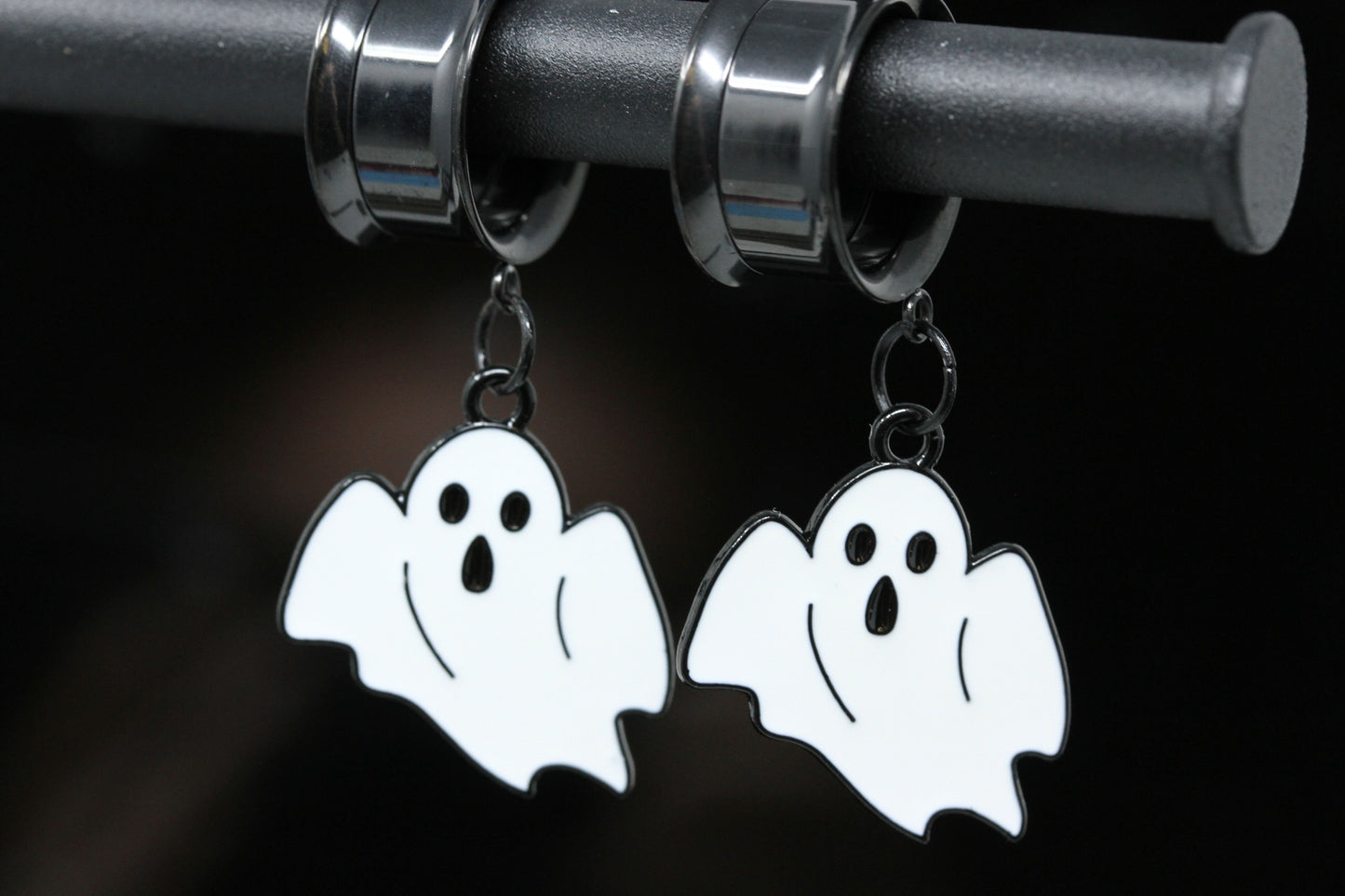 Cute Little Ghost Danglers - (Pair) - TF130