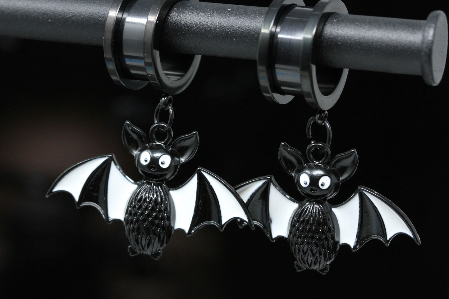 Cute Little Bat Danglers - (Pair) - TF132