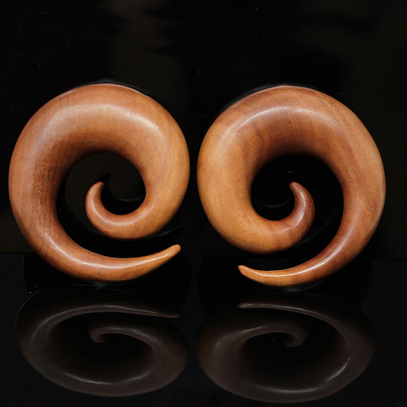 wood spiral gauges
