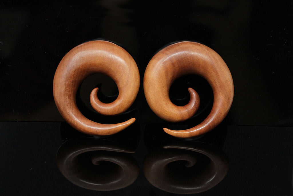 wood spiral gauges