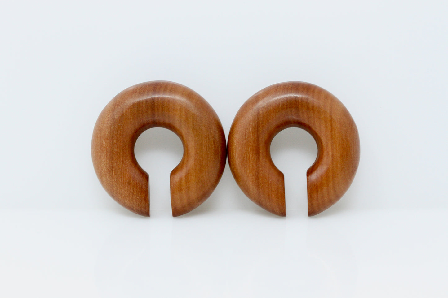 Wood Ear Hoops (Pair) - A070