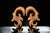Stretch Ear Hangers Carved Wood (Pair) - A001