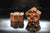 Wooden Ninja Star Plugs - Hand Carved - (Pair) - PA99