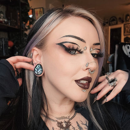 Underworld Tree Teardrop Plugs (Pair) - PSS116
