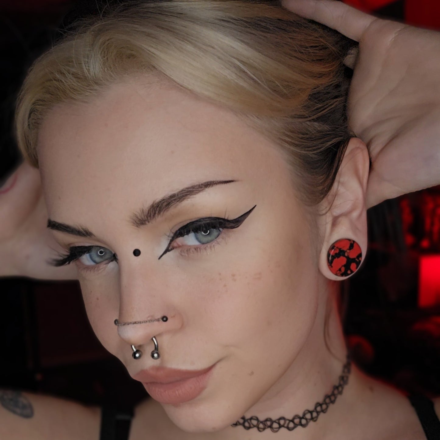 REDRUM Plugs for Stretched Ears (Pair) - PH206