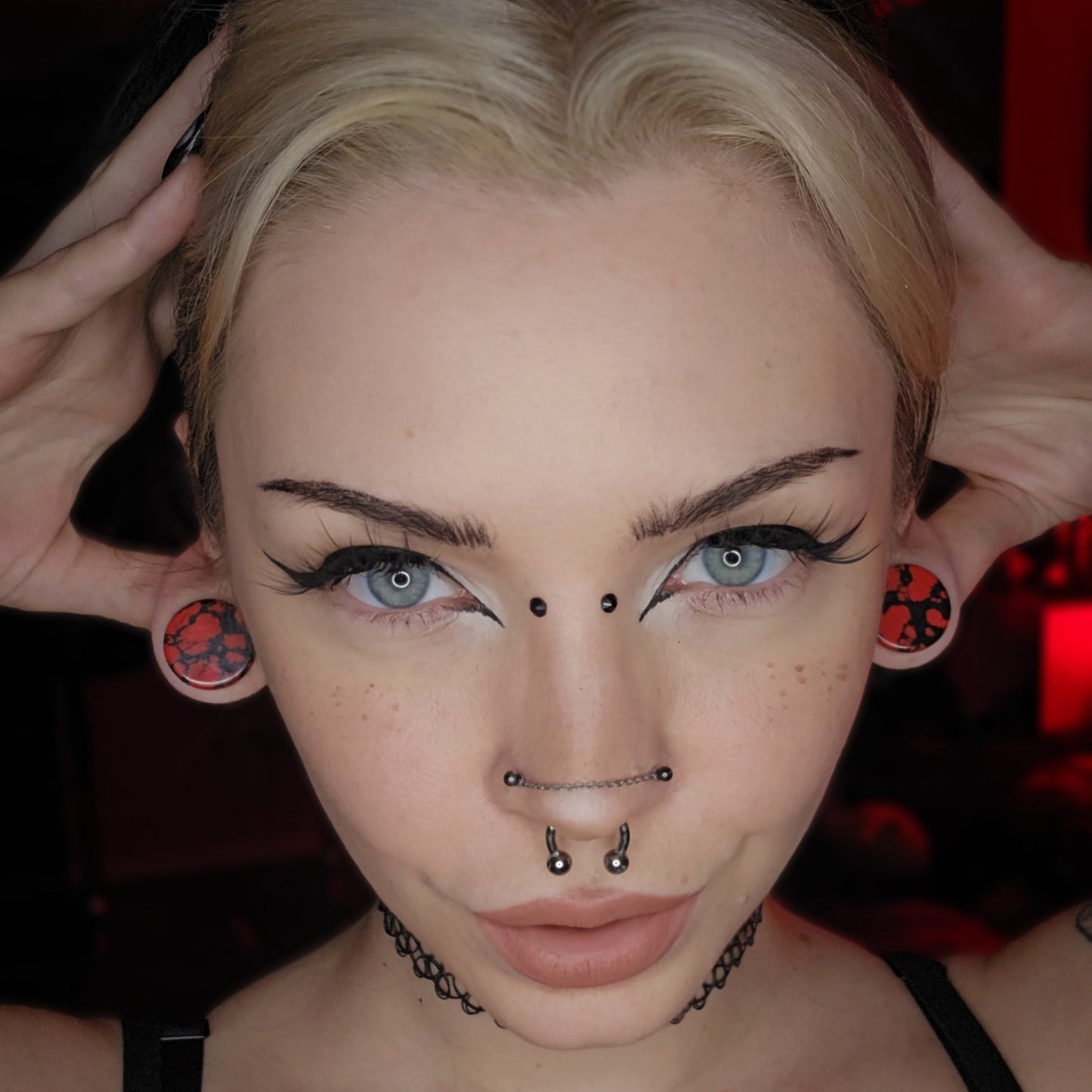 REDRUM Plugs for Stretched Ears (Pair) - PH206