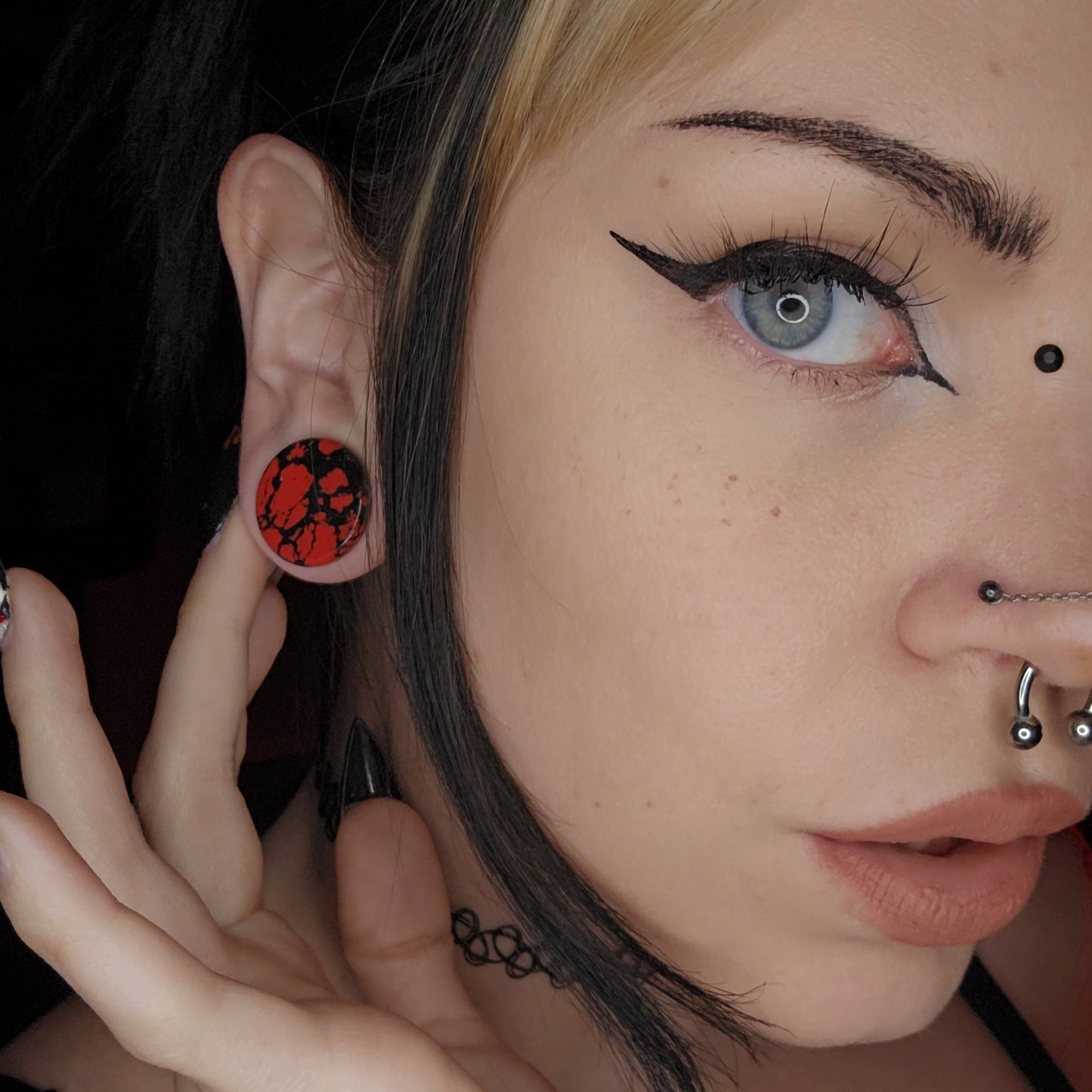REDRUM Plugs for Stretched Ears (Pair) - PH206