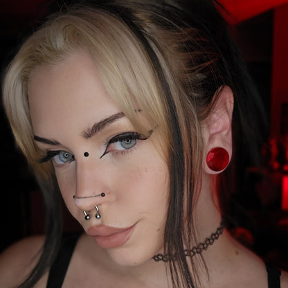 Lucifer's Gem Faceted Cut Plugs - (Pair) - PH98
