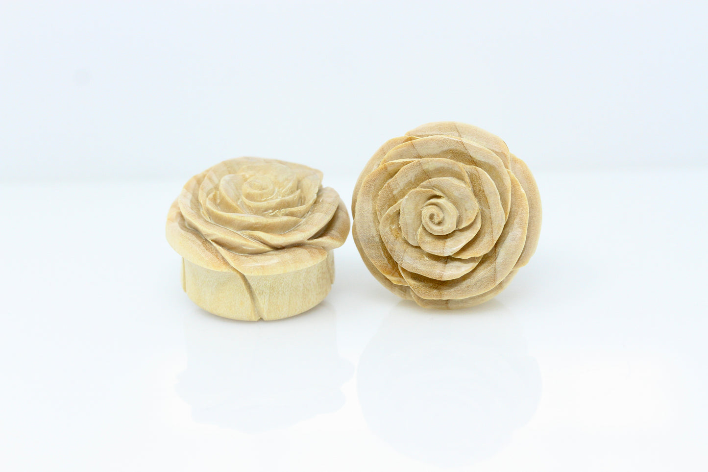 Desert Rose Wooden Plugs (Pair) - PA100