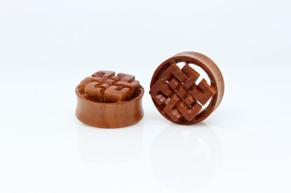 Dominion Wooden Plugs (Pair) - PA183