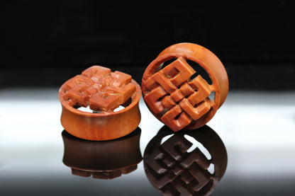 Dominion Wooden Plugs (Pair) - PA183