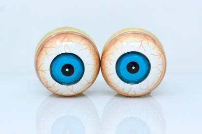 Eyeball Plugs - Wooden Plugs (Pair) - PA188