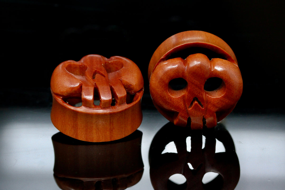 Hollow Soul Plugs - Wooden Plugs (Pair) - PA190