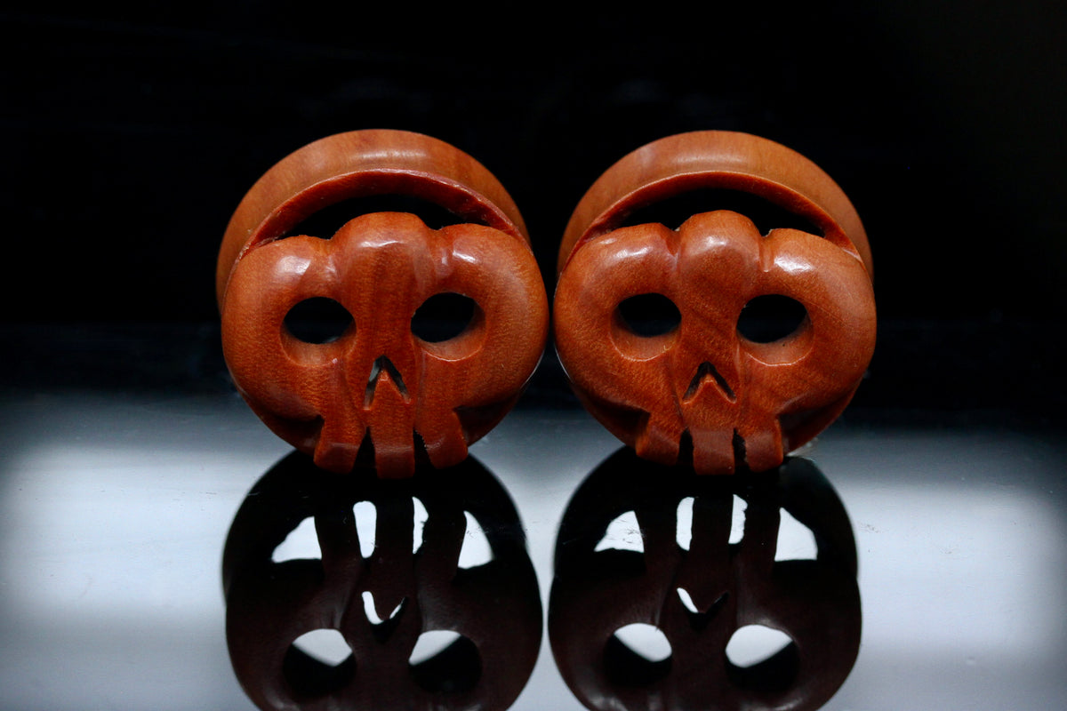 Hollow Soul Plugs - Wooden Plugs (Pair) - PA190