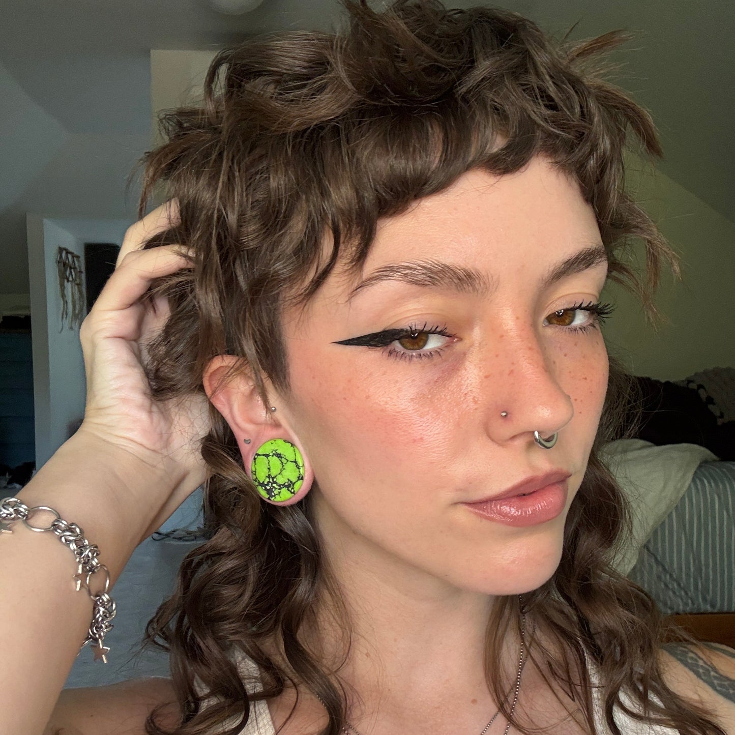 Franken Plugs for Stretched Ears (Pair) - PH176